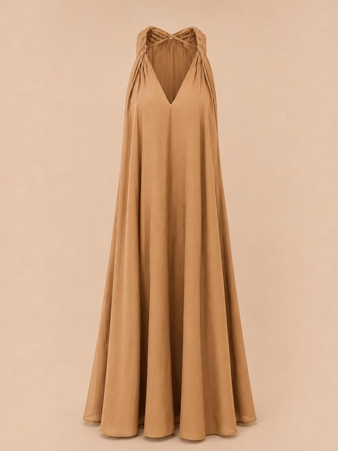 Vestido Amalfi Camel