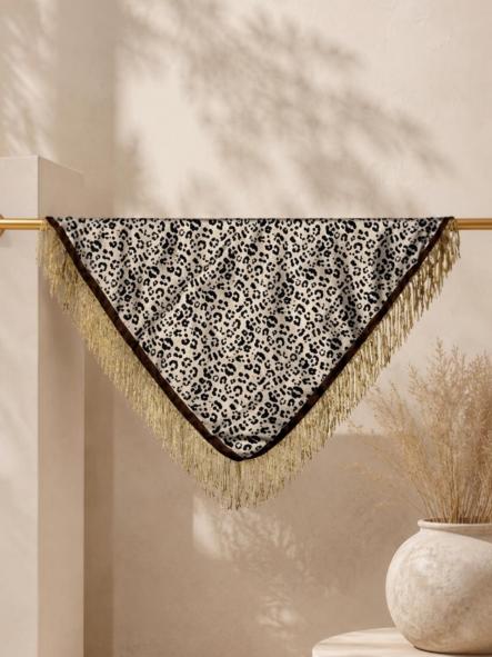 Pañuelo Flecos Glitter 10