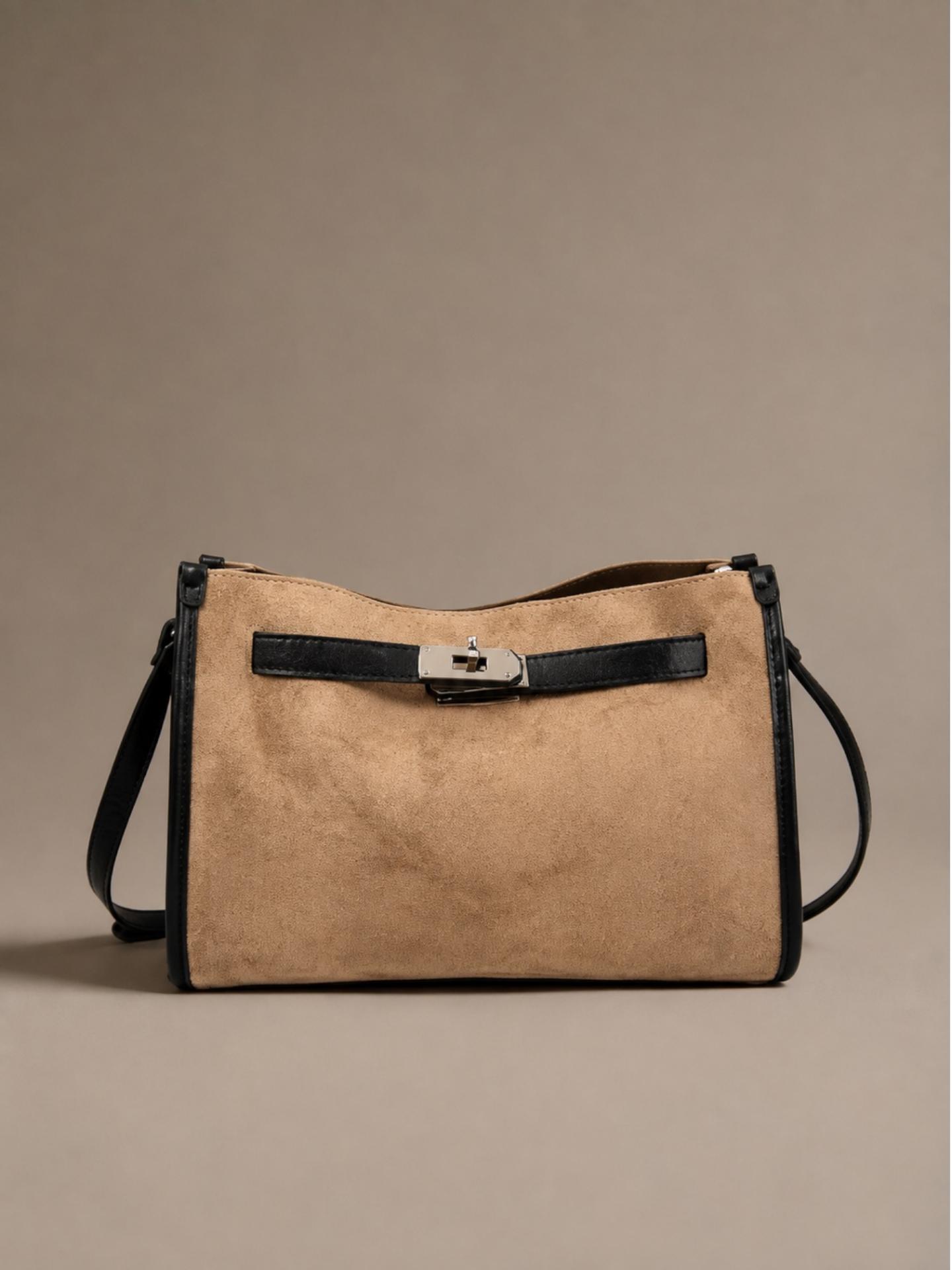 Bolso Olsette Serraje Beige