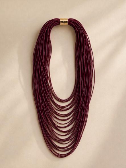 Collar Ïvor Ciruela
