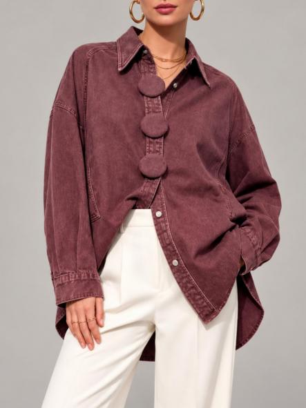 Sobrecamisa Olot Ciruela  [1]