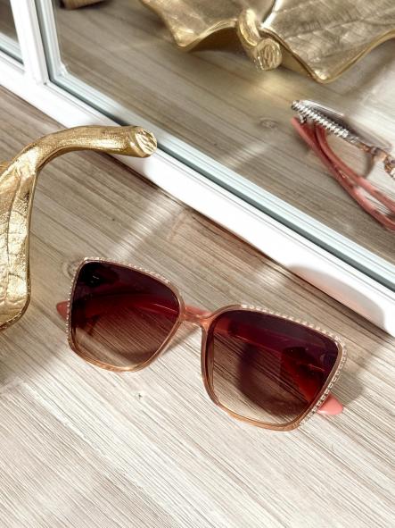 Gafas Brillo Rosa