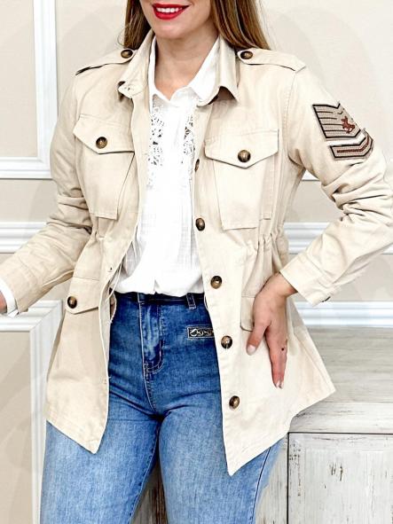 Chaqueta Safari Beige [1]