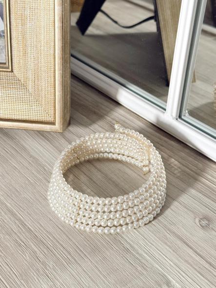 Choker Perlas