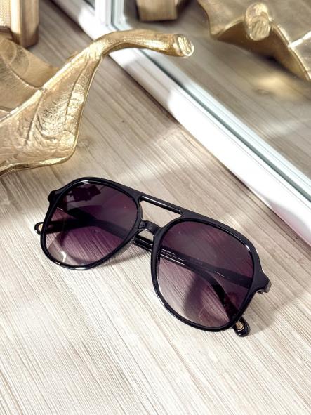 Gafas Aviador Luxury Negro 