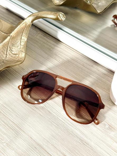 Gafas Aviador Luxury Marrón  [0]