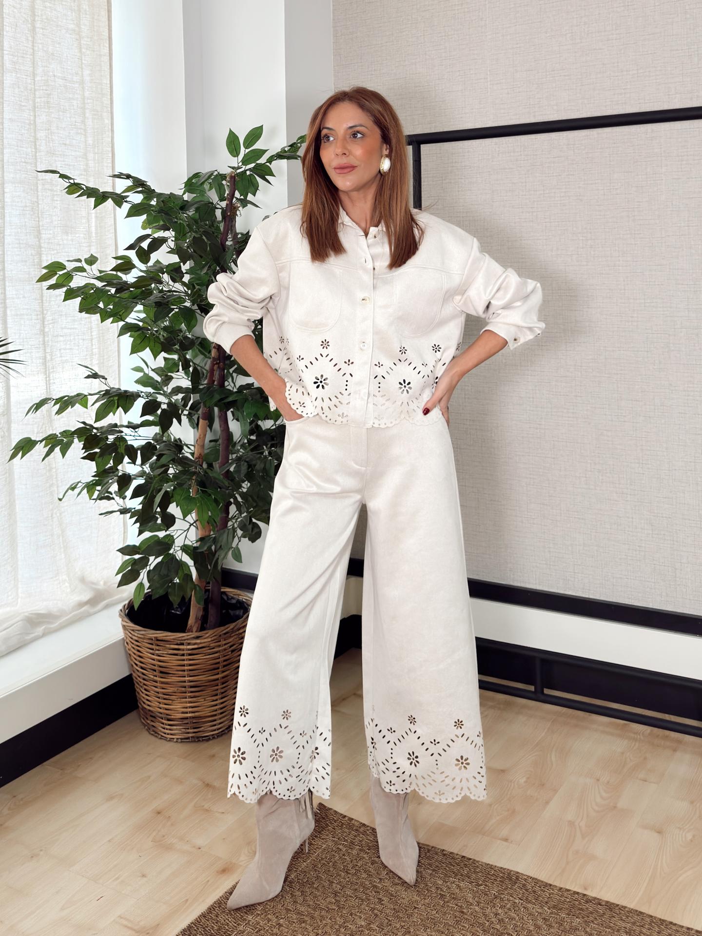 Pantalón Olmos Crudo