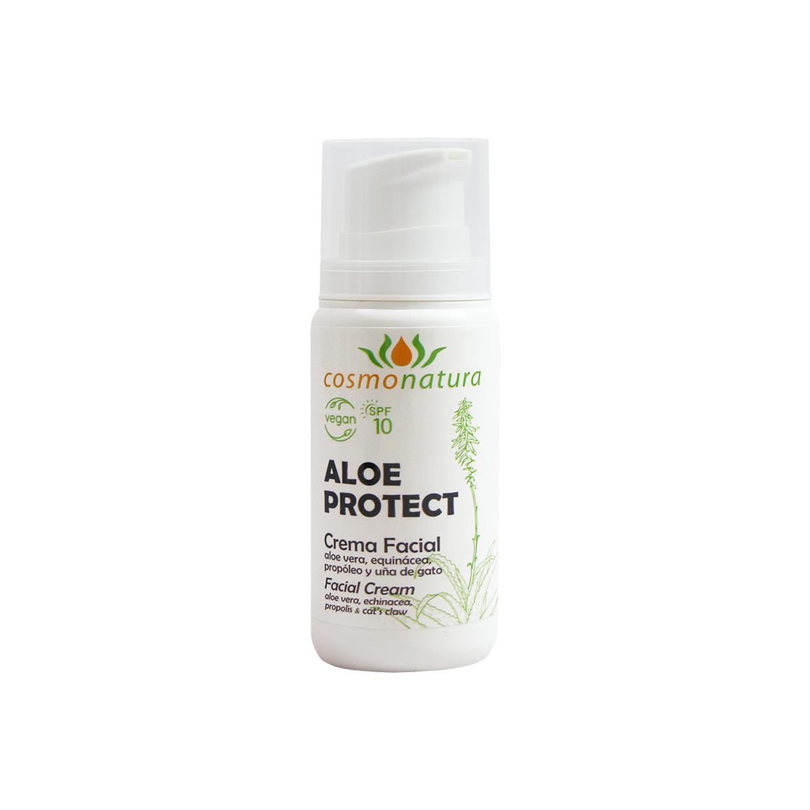 Aloe Protect Crema Facial Vegana 100ml.