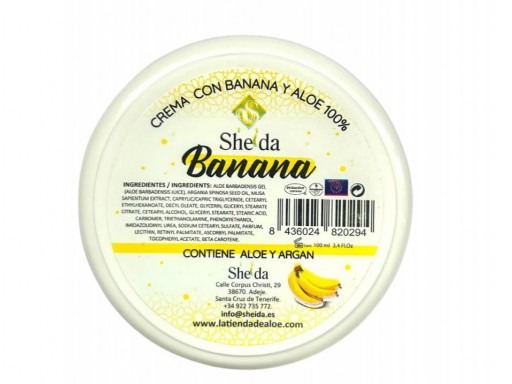 Crema de argán-plátano(100ml). Sheida [0]