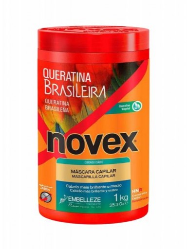 Mascarilla capilar queratina Brasileira NOVEX 1kg