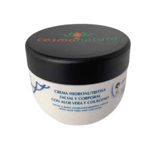 Crema hidronutritiva facial y corporal aloe-colágeno 300ml [1]