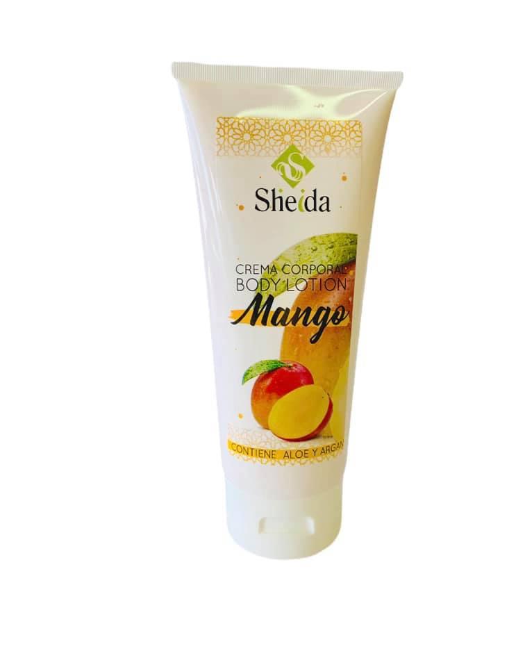 Crema corporal argán-mango (200ml). Sheida