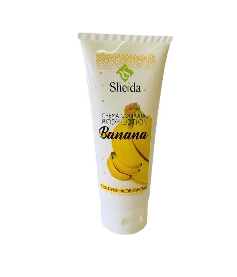 Crema corporal argán-plátano (200ml) SHEIDA