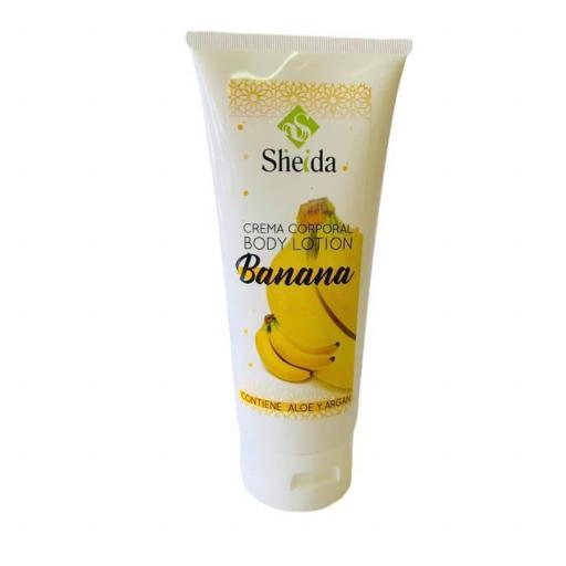 Crema corporal argán-plátano (200ml) SHEIDA
