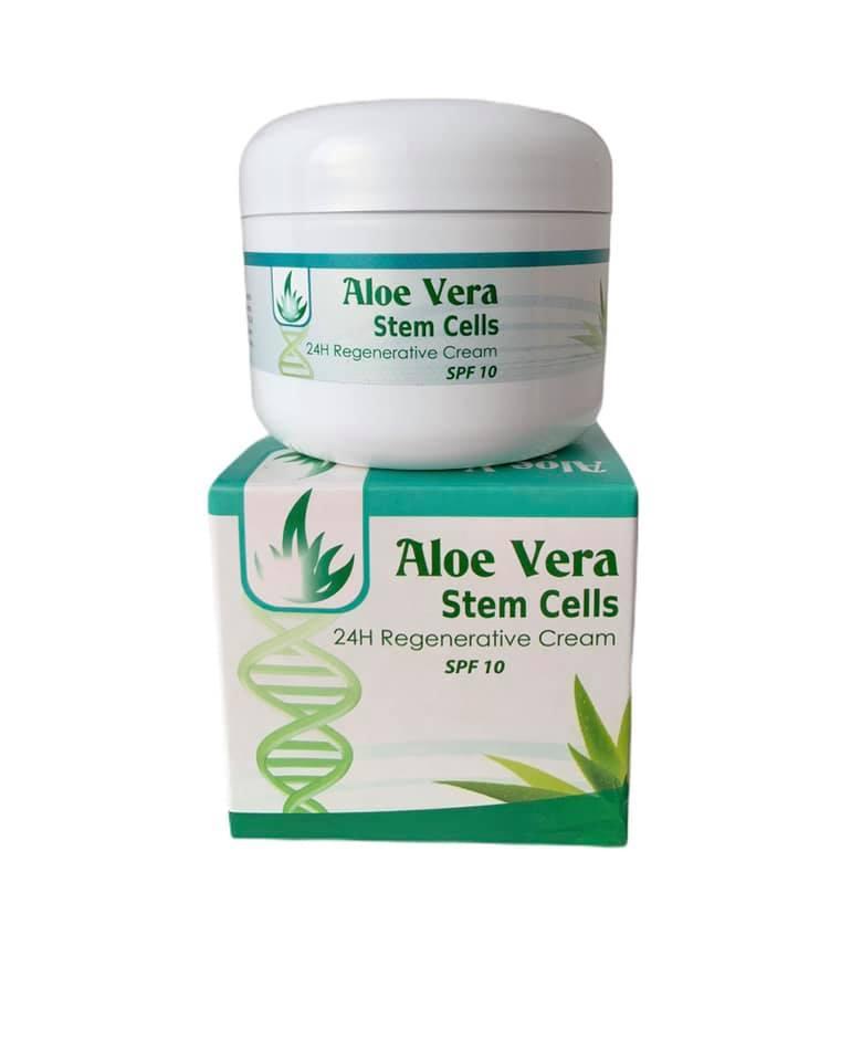 Crema regeneradora con células madre de aloe vera (140ml)