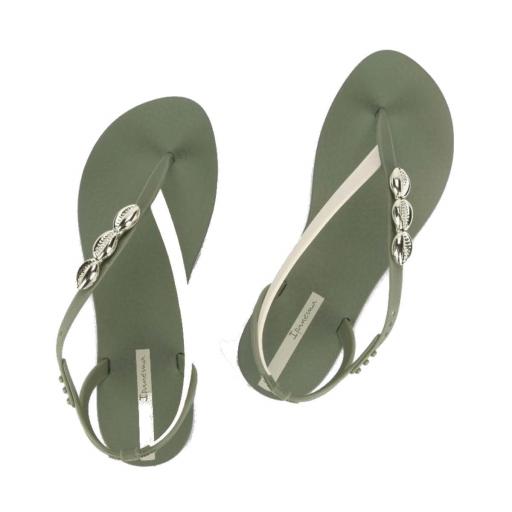 IPANEMA Sandalias Mujer Salty II Sandal Fem Green Beige Silver [2]