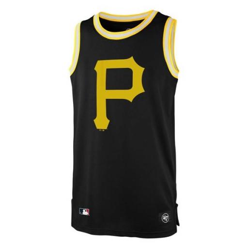 47 BRAND Camiseta MLB Pittsburgh Pirates Grafton Tank Black