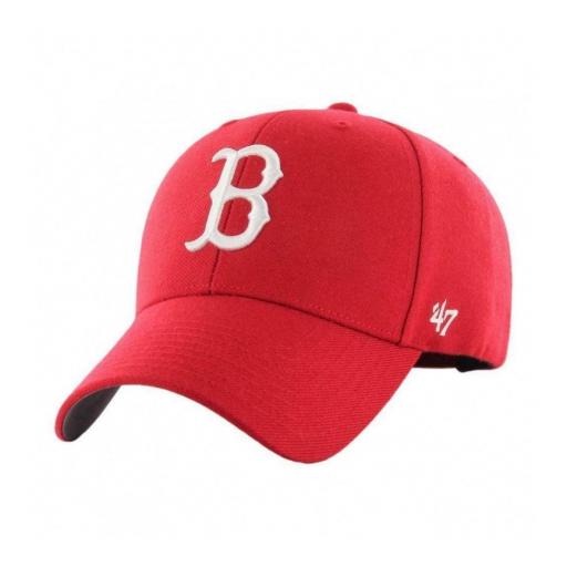 47 BRAND Gorra MLB Boston Red Sox 47 MVP Red