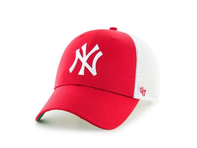 47 BRAND Gorra MLB New York Yankees Branson 47 MVP Red White