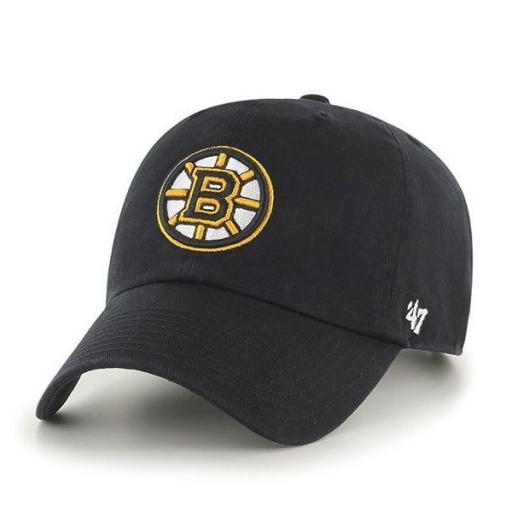 47 BRAND Gorra NHL Boston Bruins 47 Clean Up Black [0]