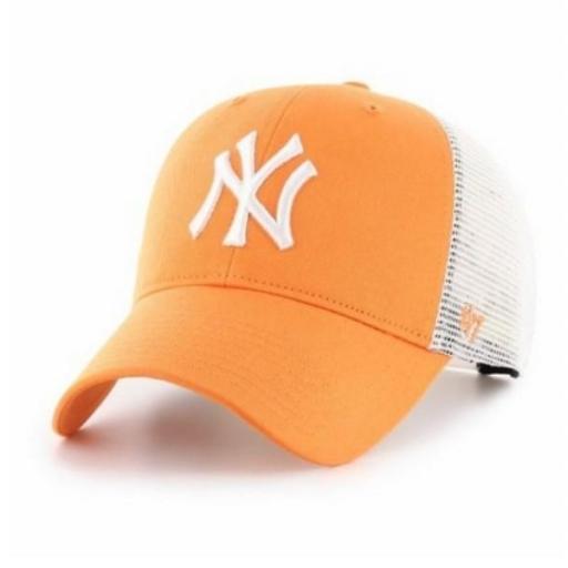 47 BRAND Gorra Trucker MLB New York Yankees Flagship 47 MVP Mango [0]