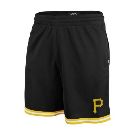 47 BRAND Pantalón corto MLB Pittsburgh Pirates Back Court Grafton Shorts Black