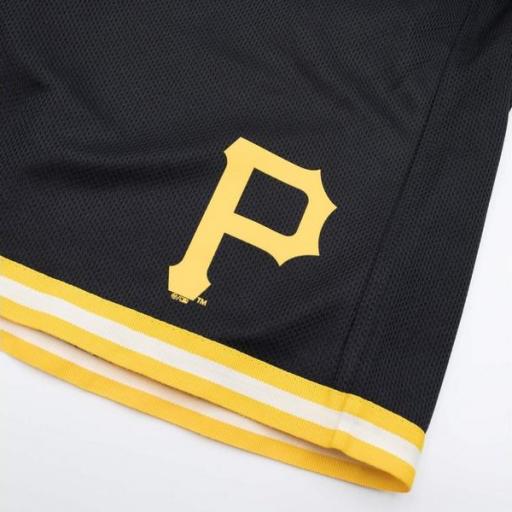 47 BRAND Pantalón corto MLB Pittsburgh Pirates Back Court Grafton Shorts Black [2]