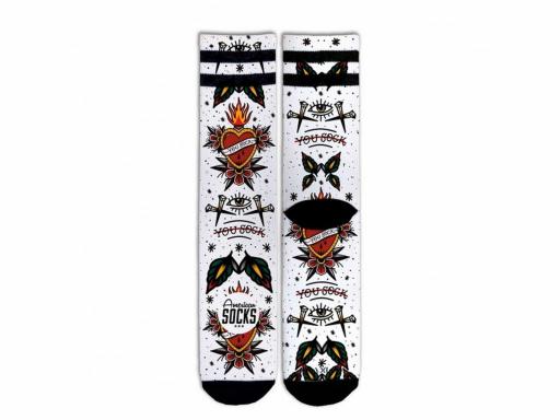 AMERICAN SOCKS Calcetines You Sock Mid High Multicolor [2]