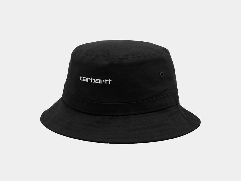 CARHARTT Bucket Script Hat Black White