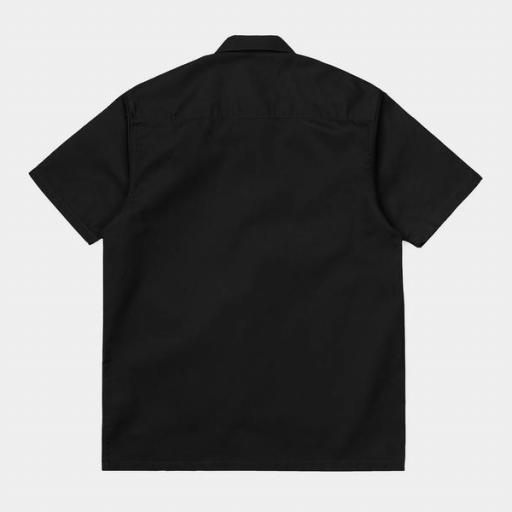 CARHARTT Camisa S/S Master Shirt Black [1]