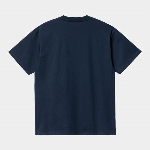 CARHARTT WIP Camiseta S/S 313 Smile T-Shirt Blue [1]