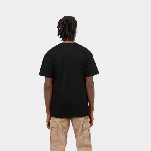 CARHARTT WIP Camiseta S/S Chase Black Gold [0]