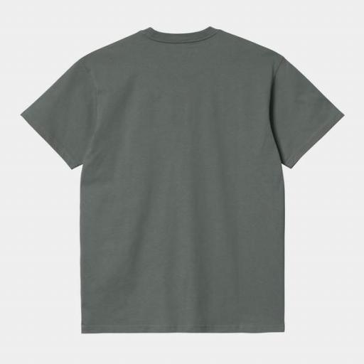 CARHARTT Camiseta S/S Chase Thyme Gold [1]