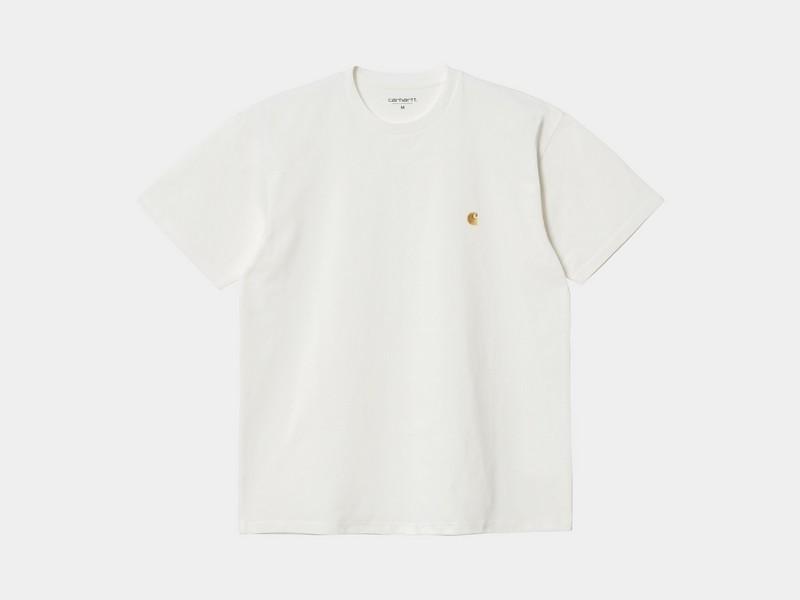 CARHARTT Camiseta S/S Chase Wax Gold