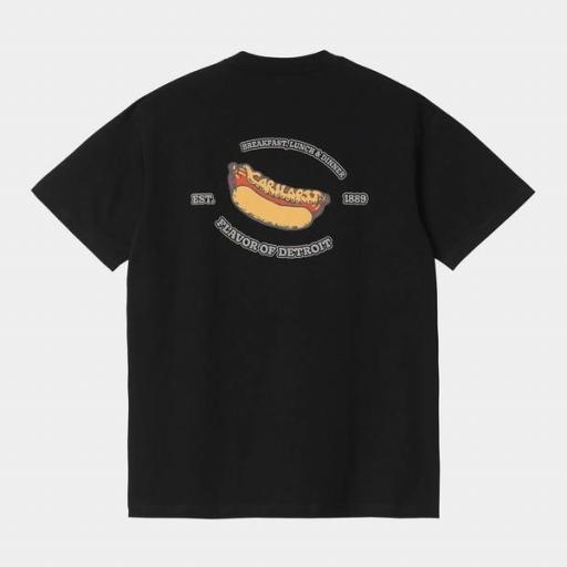 CARHARTT WIP Camiseta S/S Flavor T-Shirt Black [3]
