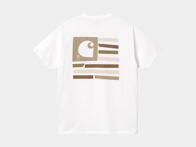 CARHARTT Camiseta S/S Medley State T-Shirt White