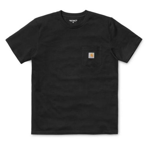 CARHARTT WIP Camiseta S/S Pocket Black [0]