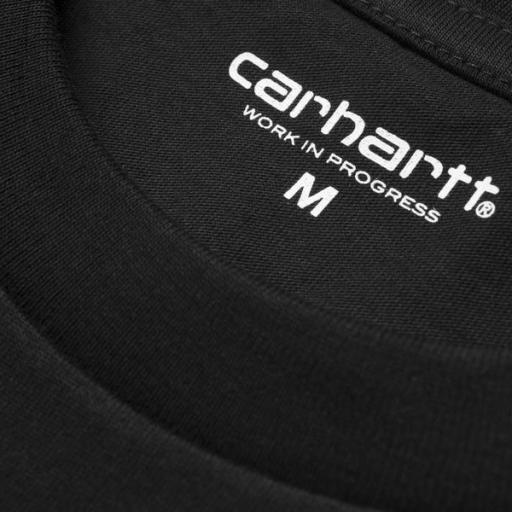 CARHARTT WIP Camiseta S/S Pocket Black [1]