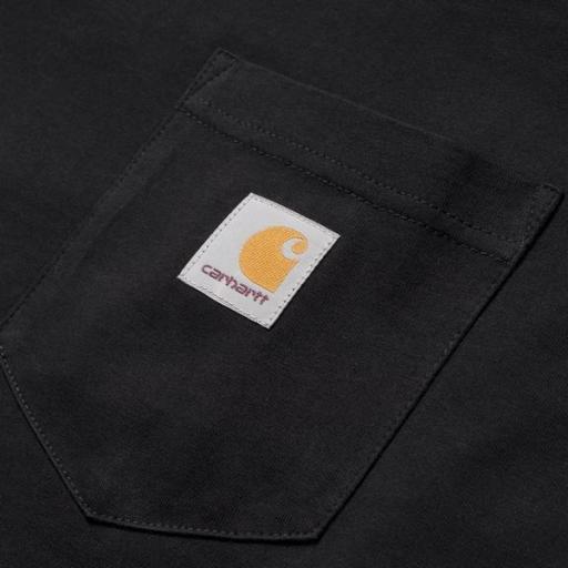 CARHARTT WIP Camiseta S/S Pocket Black [2]