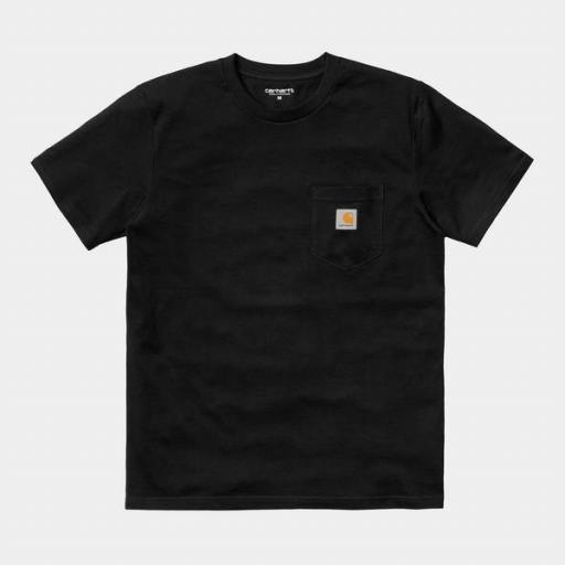 CARHARTT WIP Camiseta S/S Pocket Black [3]