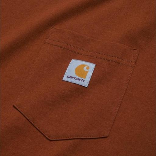 CARHARTT WIP Camiseta S/S Pocket Brandy [3]