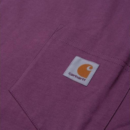 CARHARTT WIP Camiseta S/S Pocket Dusty Fuchsia [1]