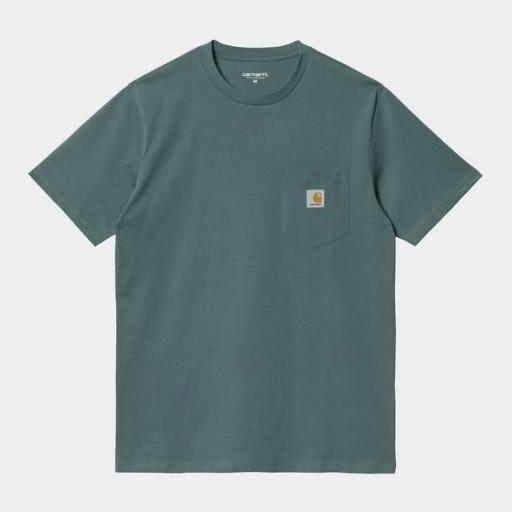 CARHARTT WIP Camiseta S/S Pocket Eucalyptus [2]