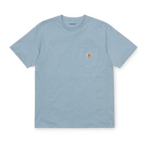 CARHARTT WIP Camiseta S/S Pocket Frosted Blue [0]