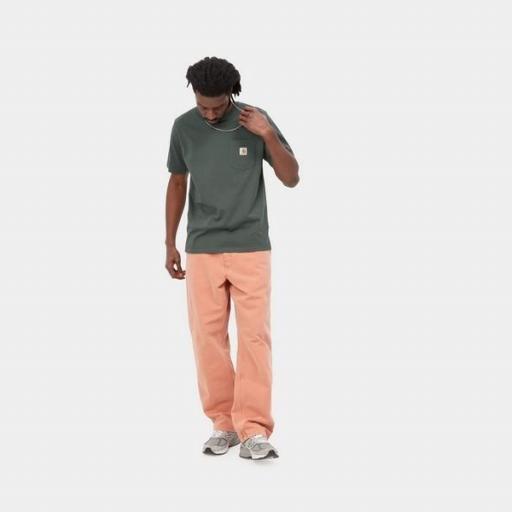 CARHARTT Camiseta S/S Pocket Hemlock Green [2]