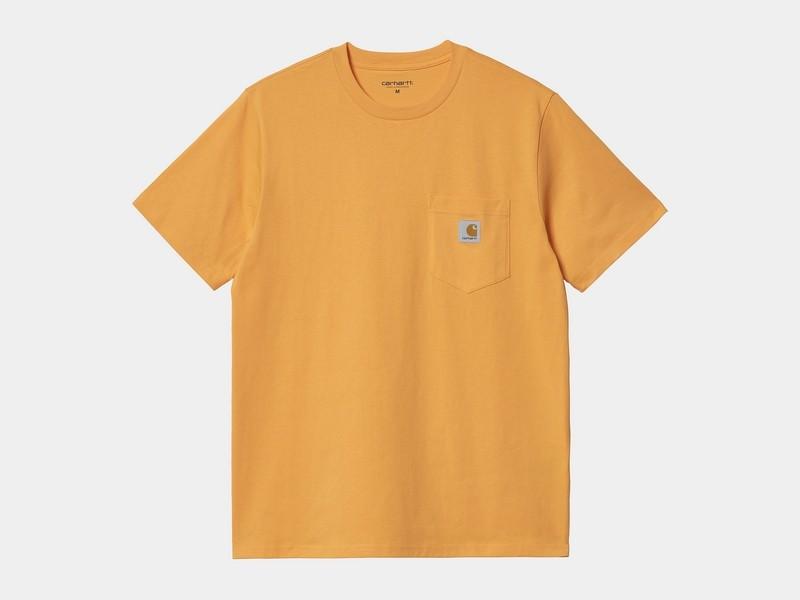 CARHARTT Camiseta S/S Pocket Pale Orange