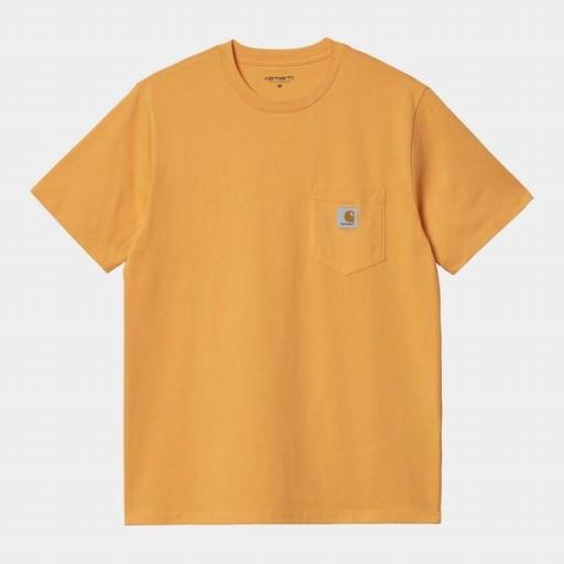 CARHARTT Camiseta S/S Pocket Pale Orange [0]