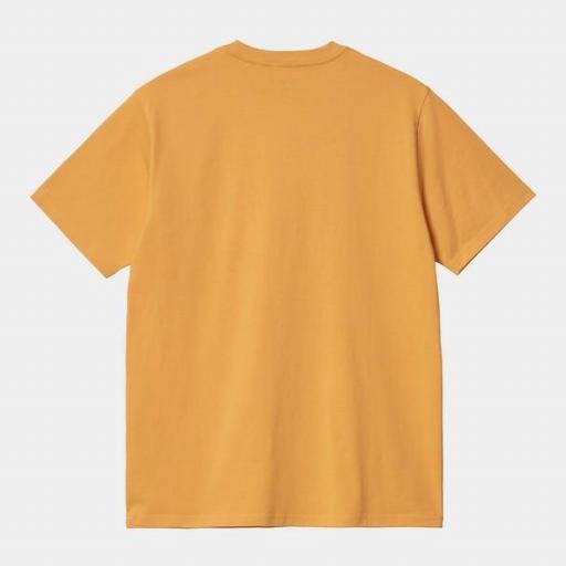 CARHARTT Camiseta S/S Pocket Pale Orange [1]