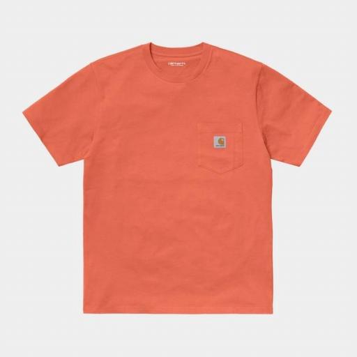 CARHARTT WIP Camiseta S/S Pocket Shrimp [0]