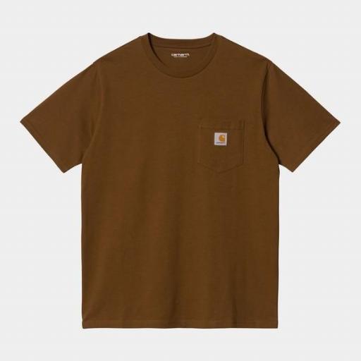 CARHARTT Camiseta S/S Pocket Tawny [3]